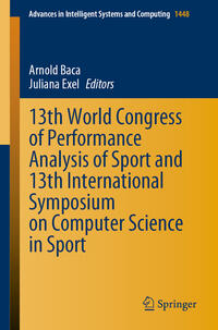 Vorderes Coverbild 13th World Congress of Performance Analysis of Sport and 13th International Symposium on Computer Science in Sport