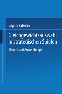 Vorderes Coverbild Gleichgewichtsauswahl in strategischen Spielen