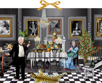 Vorderes Coverbild Zettelkalender - Christmas Dinner for One