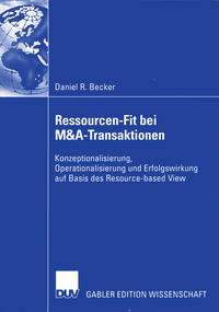 Vorderes Coverbild Ressourcen-Fit bei M&A-Transaktionen