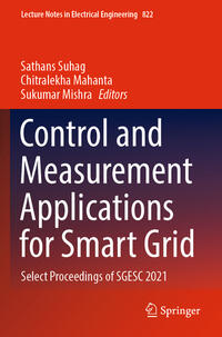 Vorderes Coverbild Control and Measurement Applications for Smart Grid