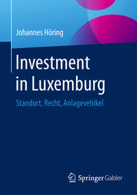 Vorderes Coverbild Investment in Luxemburg