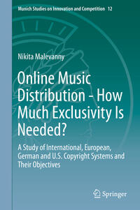 Vorderes Coverbild Online Music Distribution - How Much Exclusivity Is Needed?