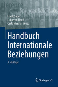 Vorderes Coverbild Handbuch Internationale Beziehungen