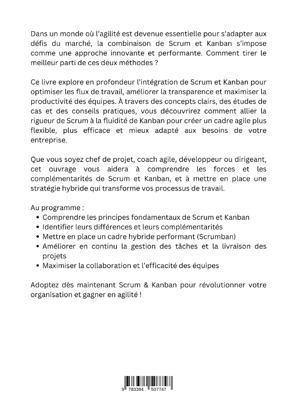 Rückseitencover Scrum & Kanban: La synergie parfaite