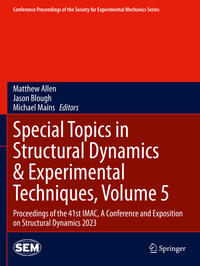 Vorderes Coverbild Special Topics in Structural Dynamics & Experimental Techniques, Volume 5