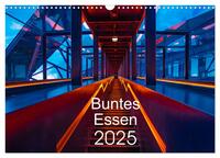 Vorderes Coverbild Buntes Essen 2025 (Wandkalender 2025 DIN A3 quer), CALVENDO Monatskalender