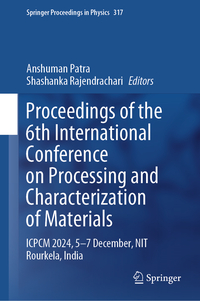 Vorderes Coverbild Proceedings of the 6th International Conference on Processing and Characterization of Materials