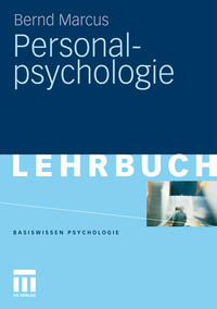 Vorderes Coverbild Personalpsychologie
