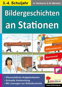 Vorderes Coverbild Bildergeschichten an Stationen