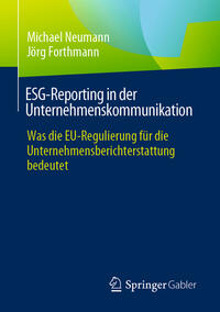 Vorderes Coverbild ESG-Reporting in der Unternehmenskommunikation