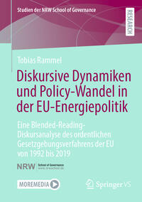 Vorderes Coverbild Diskursive Dynamiken und Policy-Wandel in der EU-Energiepolitik