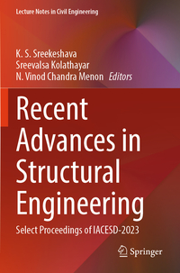 Vorderes Coverbild Recent Advances in Structural Engineering
