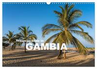 Vorderes Coverbild Traumstrände in Gambia (Wandkalender 2025 DIN A3 quer), CALVENDO Monatskalender
