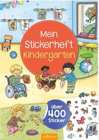Vorderes Coverbild Mein Stickerheft – Kindergarten