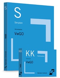 Vorderes Coverbild Bundle Wüstenbecker, Skript VwGO + Wüstenbecker, Karteikarten VwGO