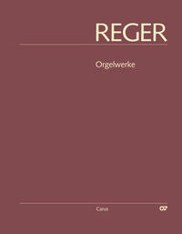 Vorderes Coverbild Reger-Werkausgabe, Bd. II/2: Lieder II (1899–1901)