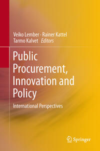Vorderes Coverbild Public Procurement, Innovation and Policy