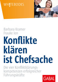 Vorderes Coverbild Konflikte klären ist Chefsache