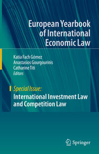 Vorderes Coverbild International Investment Law and Competition Law