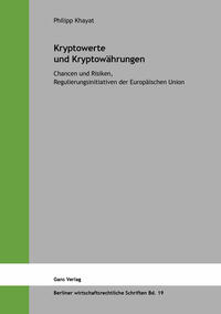 Vorderes Coverbild Kryptowerte und Kryptowährungen
