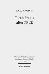 Vorderes Coverbild Torah Praxis after 70 CE
