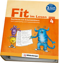 Vorderes Coverbild Fit im Lesen – Sachtexte, Klasse 4