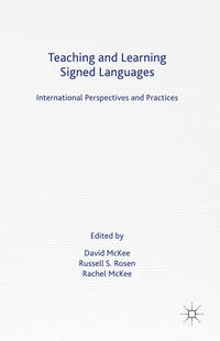 Vorderes Coverbild Teaching and Learning Signed Languages