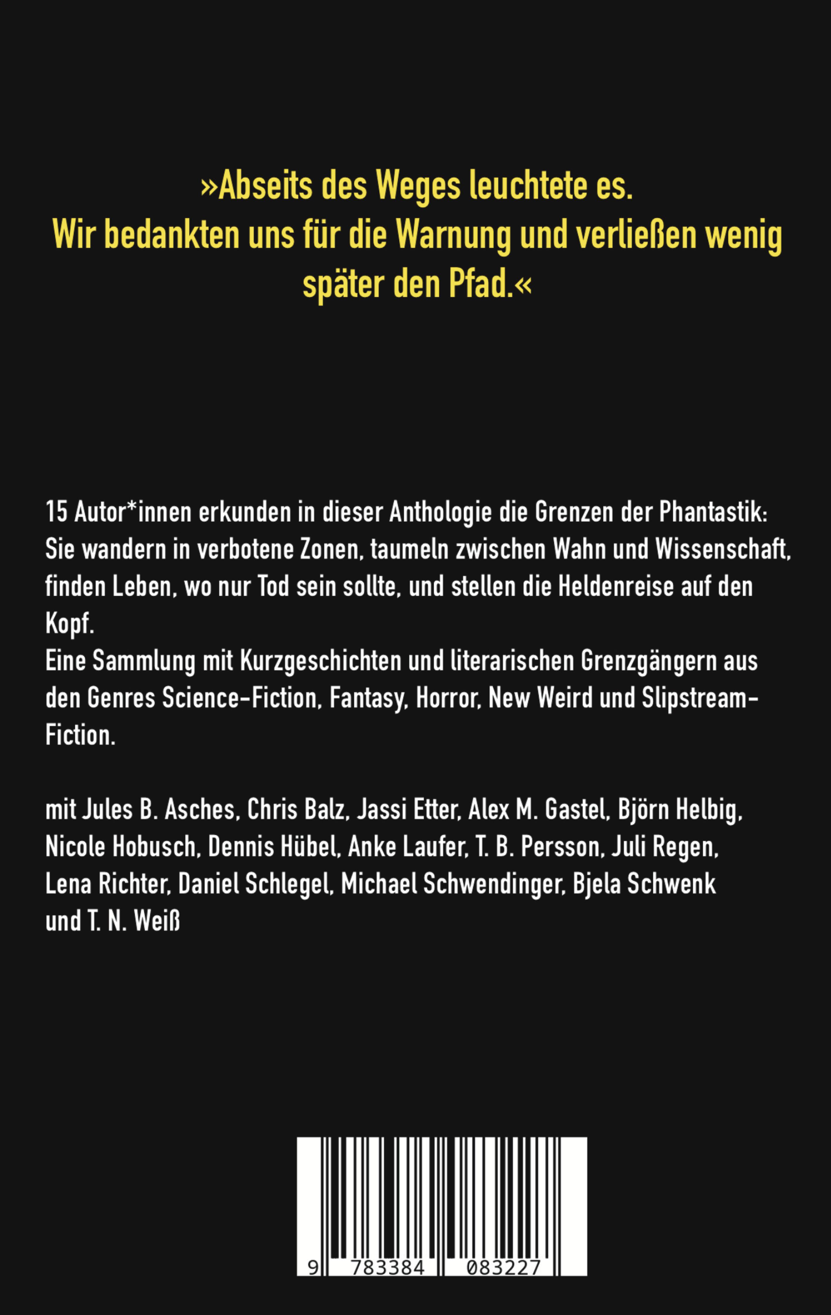 Rückseitencover Am Saum der Welten
