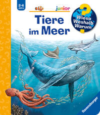 Vorderes Coverbild Wieso? Weshalb? Warum? junior, Band 57 - Tiere im Meer