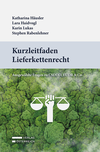 Vorderes Coverbild Kurzleitfaden Lieferkettenrecht