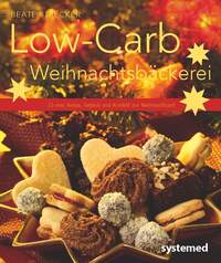 Vorderes Coverbild Low-Carb Weihnachtsbäckerei