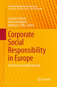 Vorderes Coverbild Corporate Social Responsibility in Europe