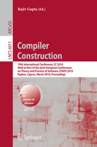Vorderes Coverbild Compiler Construction