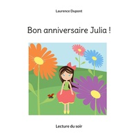 Vorderes Coverbild Bon anniversaire Julia !