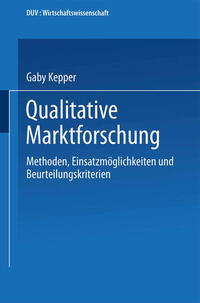 Vorderes Coverbild Qualitative Marktforschung