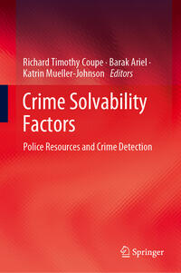 Vorderes Coverbild Crime Solvability Factors