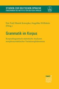Vorderes Coverbild Grammatik im Korpus