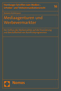 Vorderes Coverbild Mediaagenturen und Werbevermarkter