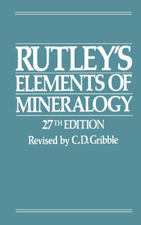Vorderes Coverbild Rutley’s Elements of Mineralogy