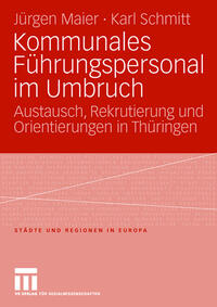 Vorderes Coverbild Kommunales Führungspersonal im Umbruch