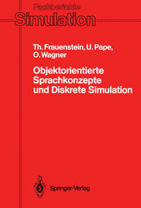 Vorderes Coverbild Objektorientierte Sprachkonzepte und Diskrete Simulation