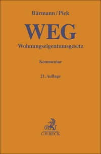 Vorderes Coverbild Wohnungseigentumsgesetz. WEG