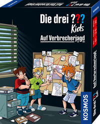 Vorderes Coverbild Die drei ??? Kids Auf Verbrecherjagd