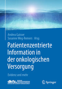 Vorderes Coverbild Patientenzentrierte Information in der onkologischen Versorgung