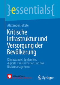 Vorderes Coverbild Kritische Infrastruktur und Versorgung der Bevölkerung