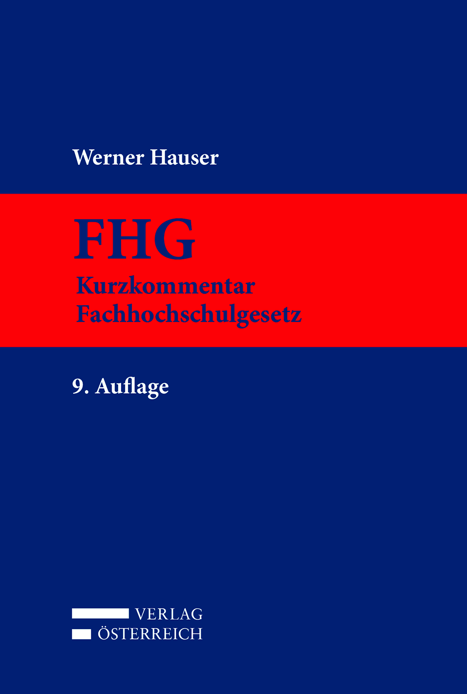 Anderes Coverbild FHG Kurzkommentar Fachhochschulgesetz