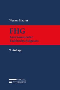 Vorderes Coverbild FHG Kurzkommentar Fachhochschulgesetz