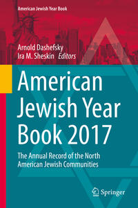 Vorderes Coverbild American Jewish Year Book 2017