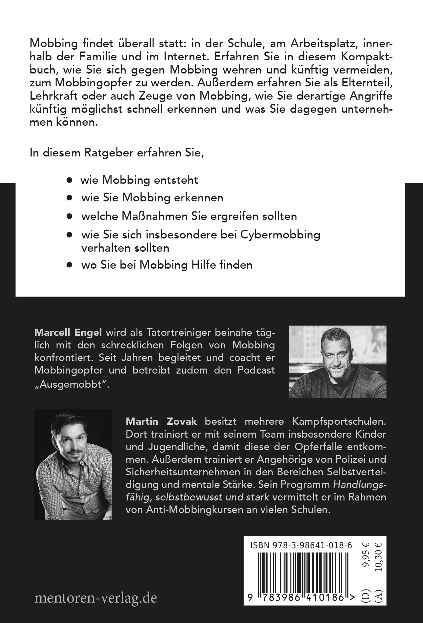 Rückseitencover Ausgemobbt